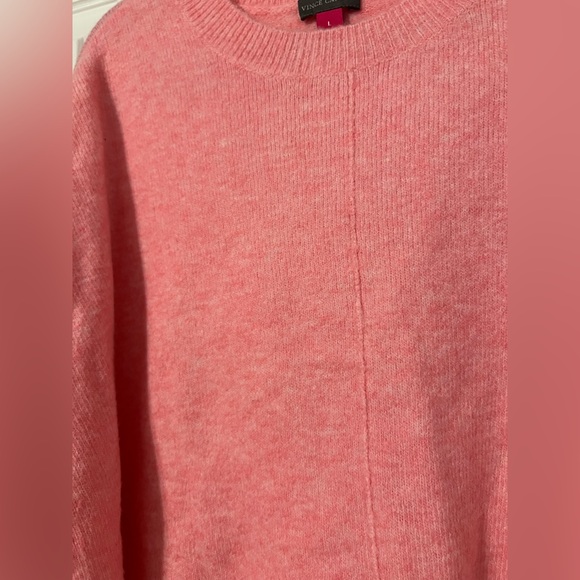 Vince Camuto Hot Pink Crew Neck Sweater - Picture 3 of 5